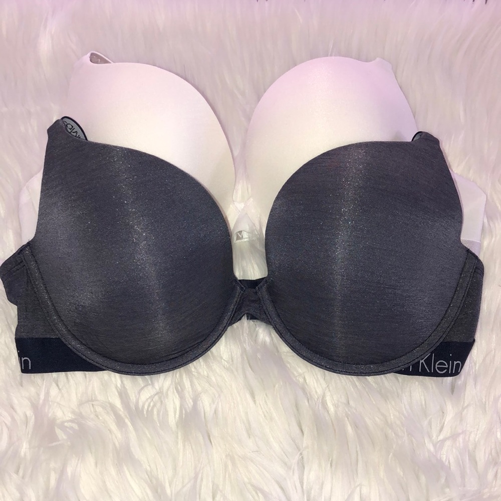 CALVIN KLEIN 2 Pack Demi bras NWT